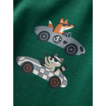 NAME IT Løs Langærmet Bluse Vagno Evergreen Cars